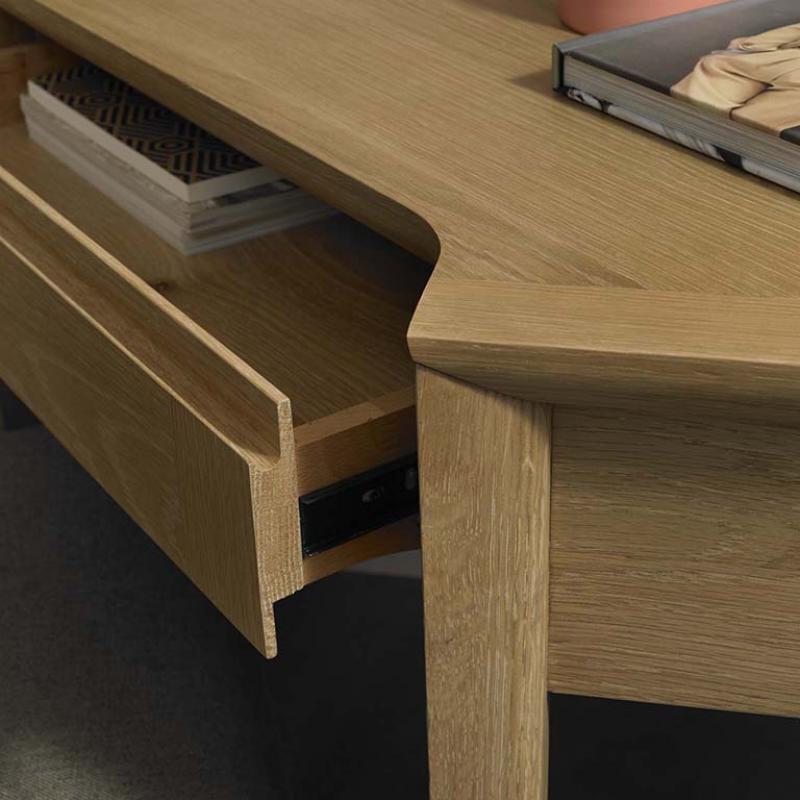 Alesund Oak Corner Desk